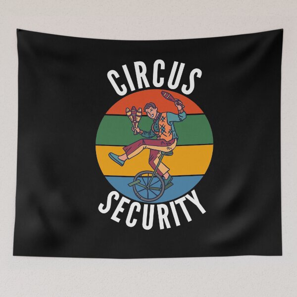 Item preview, Circus Security Circus Party Carnival designed and sold by Club7Studios.