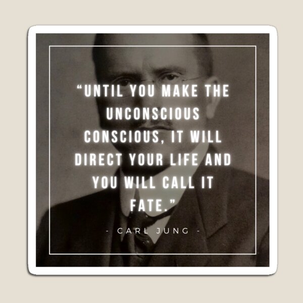 Item preview, Until you make the unconscious conscious, it will direct your life and you will call it fate | Carl Jung designed and sold by iwaya-bazaar.