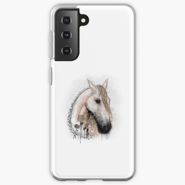 Horse portrait Samsung Galaxy Soft Case