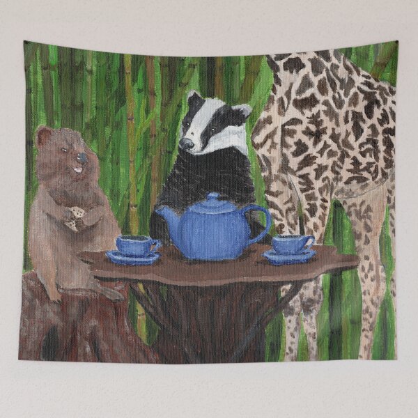 Item preview, Unlikely Tea Party designed and sold by a-purplerose.