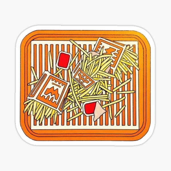 Whataburger Fries Sticker