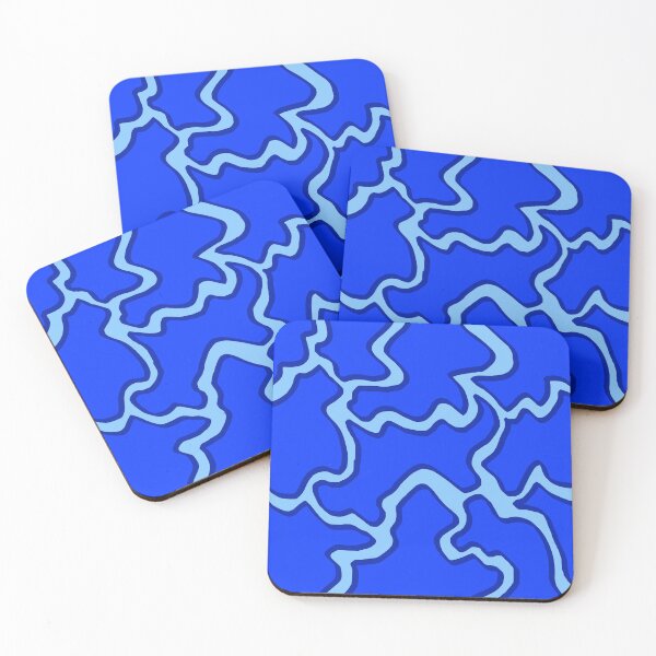 Item preview, Random Shapes, Blue designed and sold by SariePhotograph.