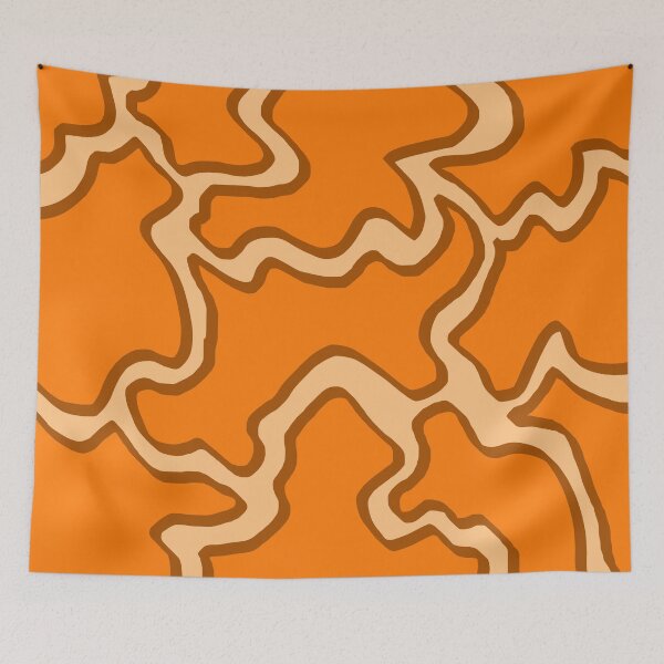 Item preview, Random Shapes, Orange designed and sold by SariePhotograph.