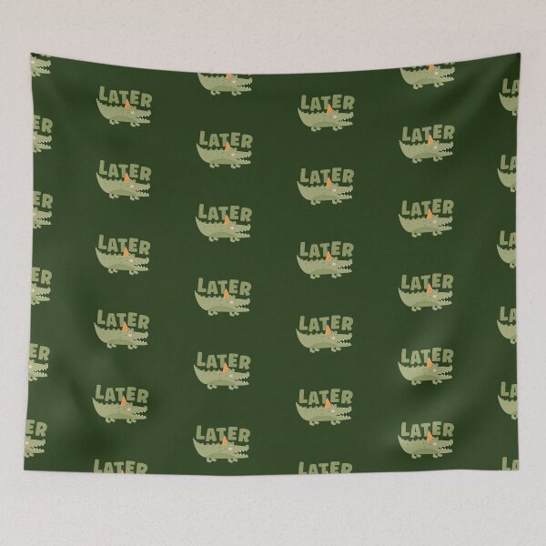 Item preview, So long, farewell, auf Wiedersehen, goodbye - Later Alligator designed and sold by Ofeefee.