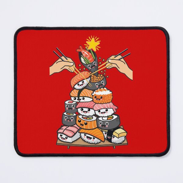 Artikelvorschau, Sushi Weihnachtsbaum entworfen und verkauft von plushism.