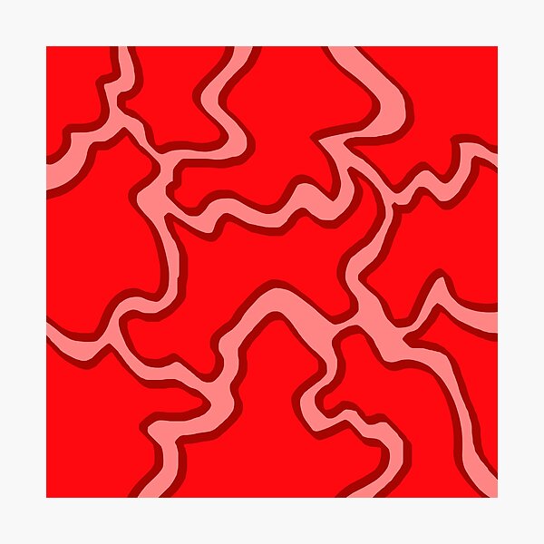Item preview, Random Shapes, Red designed and sold by SariePhotograph.