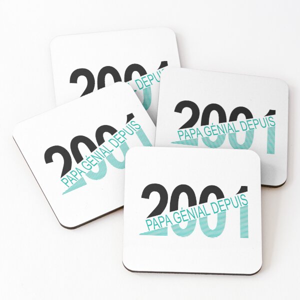 Item preview, Awesome dad since 2001 designed and sold by FashionHeritage.