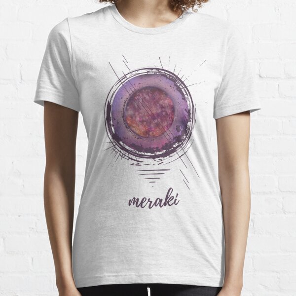 Meraki - Live with Passion - Acrylic Painting & Digital Art Design Essential T-Shirt