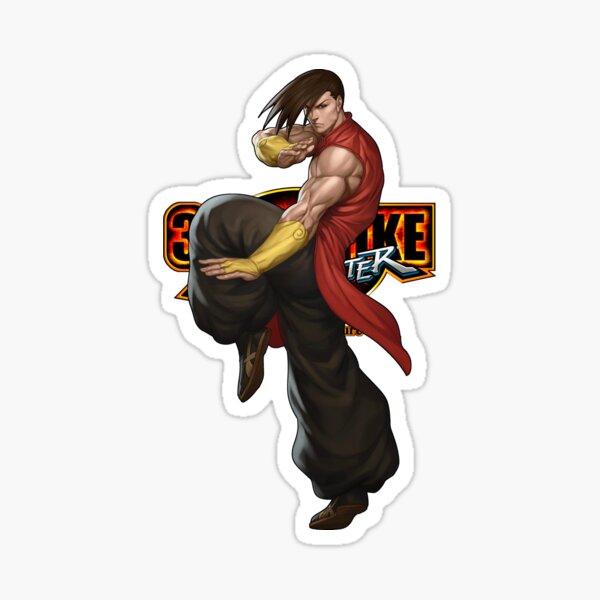 Street Fighter 3.3 - Ryu Sticker by Den23