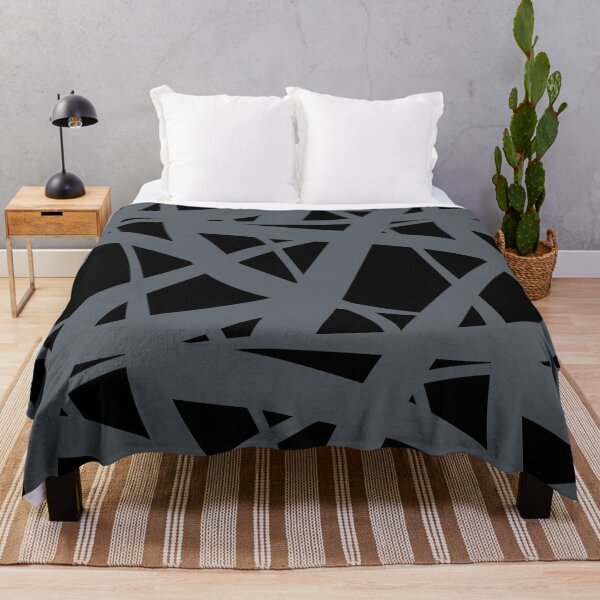 Item preview, Gray and Black Abstract Mosaic Pattern 3 Pairs HGTV 2022 Popular Color Slate Tile HGSW1472 - Colour Trends - Shade - Hue designed and sold by ColorOfTheYears.