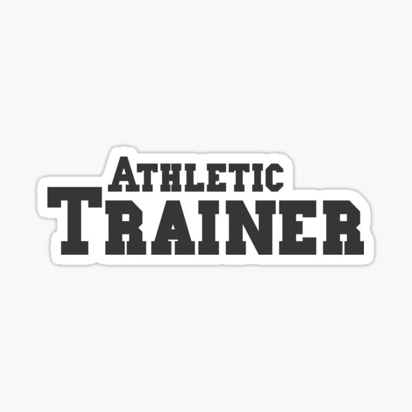 Athletic Trainer Stickers Redbubble