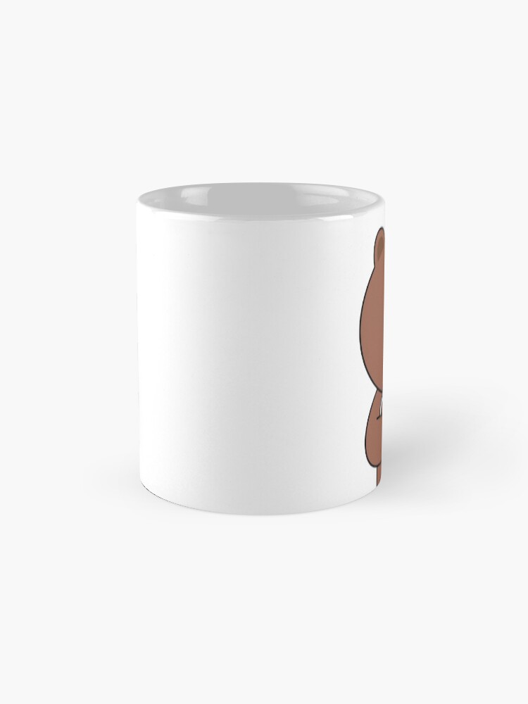 Alternate view of Cute brown bear and Cony Mug