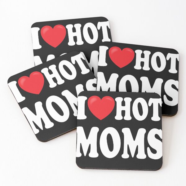 Item preview, I Love Hot Moms Crewneck designed and sold by Otif.