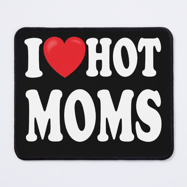 Item preview, I Love Hot Moms Crewneck designed and sold by Otif.