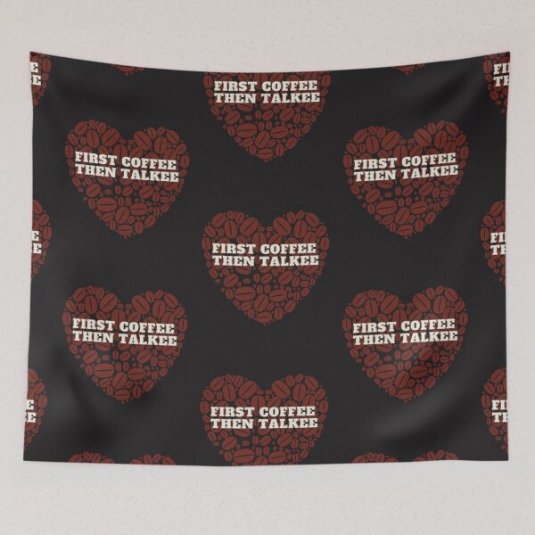 Item preview, First coffee then talkee designed and sold by garhoud.