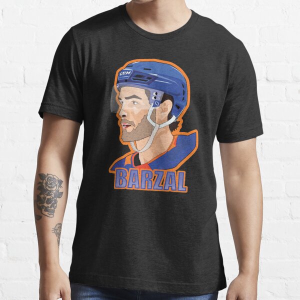 Mathew Barzal Shirt, New York Hockey Men's Cotton T-Shirt