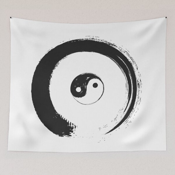 Item preview, Zen circle   Yin Yang Meaning Love designed and sold by urban-color.