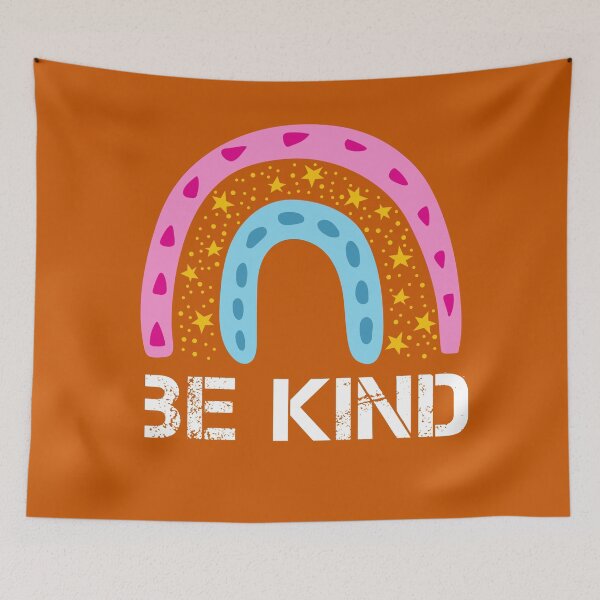 Item preview, Be Kind 1 Grunge Orange designed and sold by Design-Maniya.