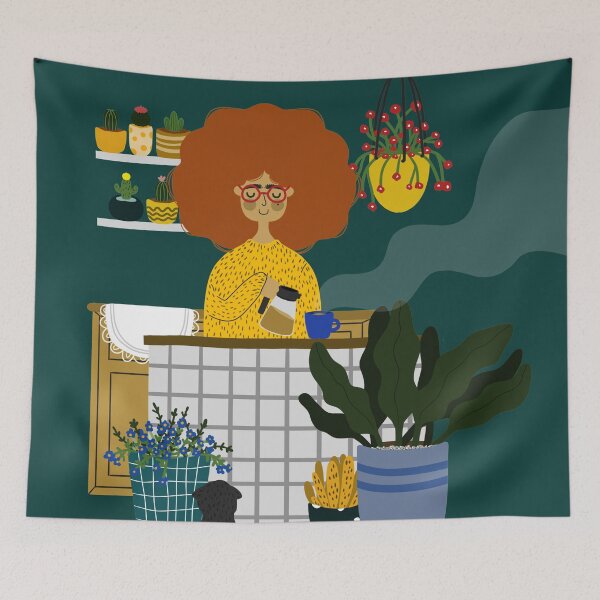Item preview, Chill and coffee designed and sold by satchisatchi.