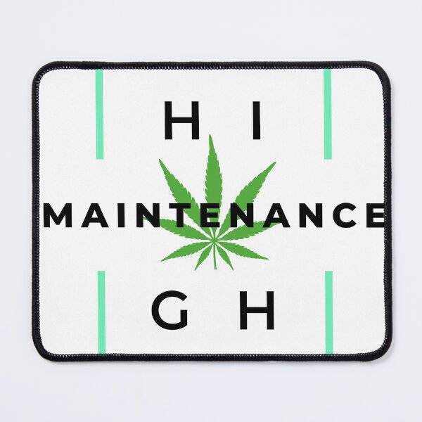 Item preview, HIGH MAINTENANCE. SMART SUCCESSFUL STONER designed and sold by AlfaEcho.