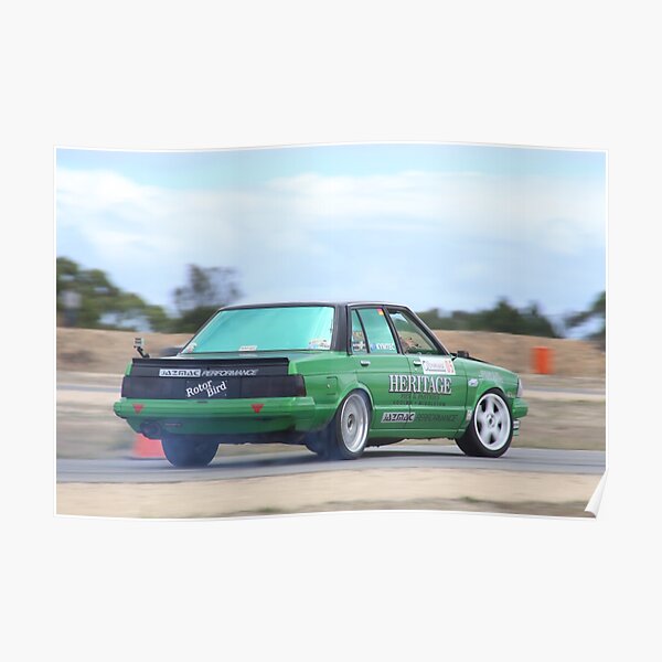 2014 Oz Gymkhana Round 1 - #05 Nissan Bluebird Poster