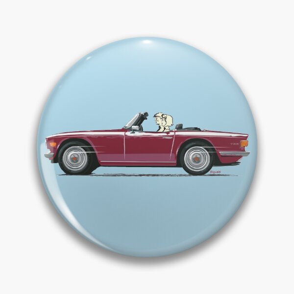 Item preview, UK Damson Red colour TR6 – the Classic British Sports Car designed and sold by Bigs66.