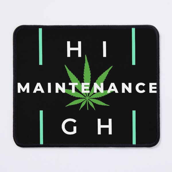 Item preview, HIGH MAINTENANCE. SMART SUCCESSFUL STONER designed and sold by AlfaEcho.