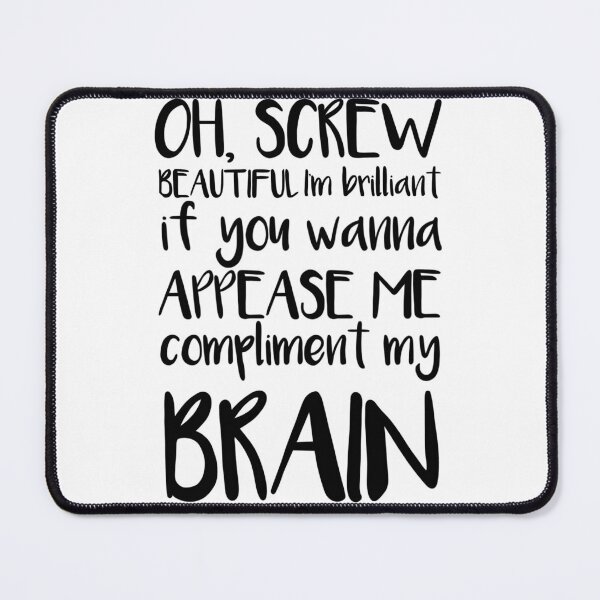 Item preview, Scew Beautiful, I'm Brilliant designed and sold by CatherineAlysha.