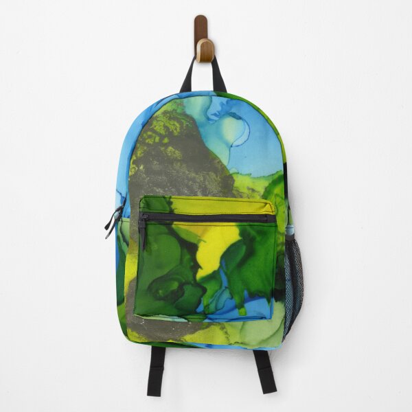 Item preview, Abstract in Green, Blue and Yellow - One designed and sold by LymphomaLass.