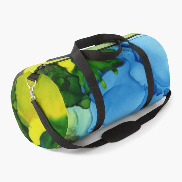 Item preview, Abstract in Green, Blue and Yellow - One designed and sold by LymphomaLass.