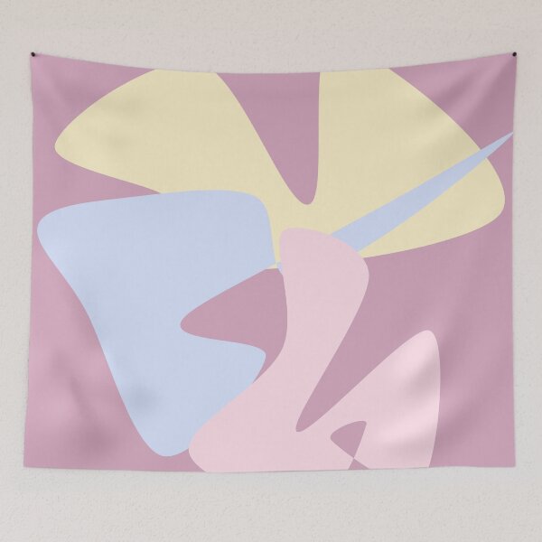 Item preview, purple blue pink abstract design designed and sold by xhilis.