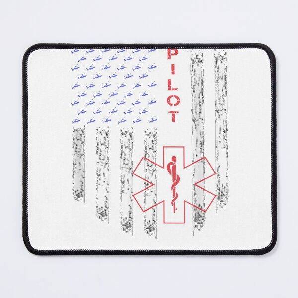 Item preview, Pilot EMS Helicopter Star of Life American Flag T-shirt designed and sold by BogerZelma.