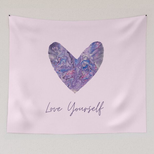 Item preview, Love Yourself - Energy Art - Acrylic Painting & Digital Art Design designed and sold by Lorelai I Dali.