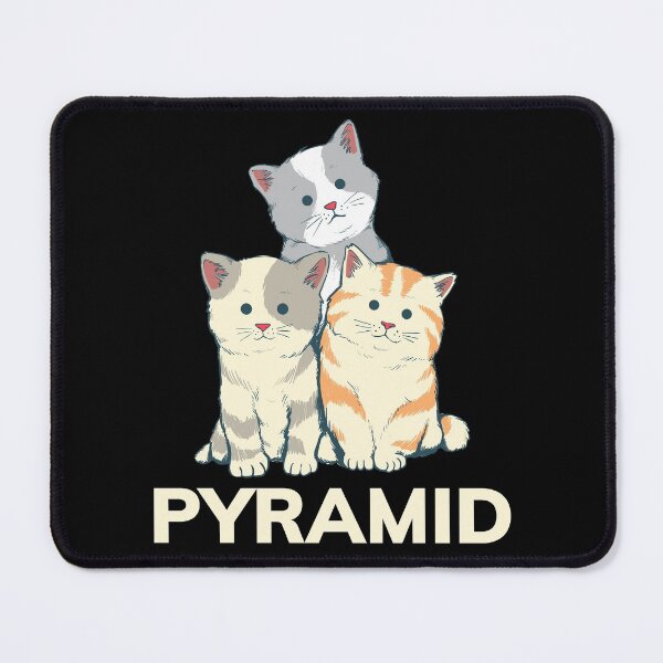 Item preview, Cat Pyramid designed and sold by TRIPPYPRINTS.