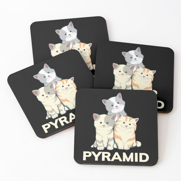 Item preview, Cat Pyramid designed and sold by TRIPPYPRINTS.