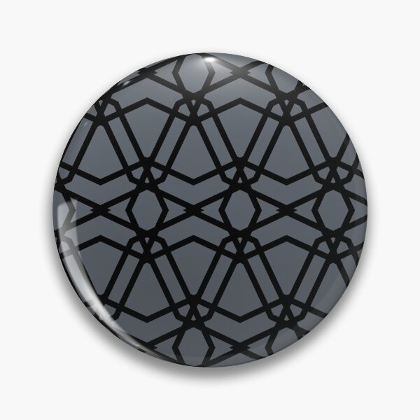 Item preview, Gray and Black Line Geometric Pattern Chains Pairs HGTV 2022 Popular Color Slate Tile HGSW1472 - Colour Trends - Shade - Hue designed and sold by ColorOfTheYears.