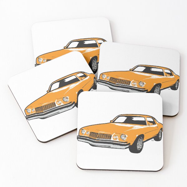 Item preview, School Bus Yellow 70s C Coupe designed and sold by CoolRide.