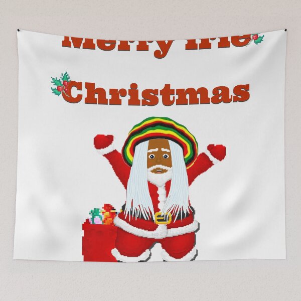 Item preview, Rastafari Merry Irie Christmas  designed and sold by RMSartZ.