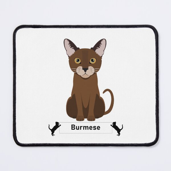 Item preview, Raza de gato birmano - Estilo de arte de dibujos animados designed and sold by EdKid.