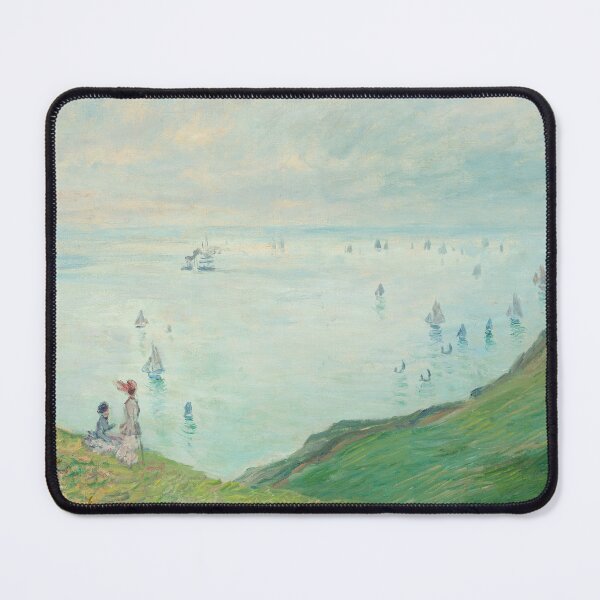 Item preview, Impressionist Art Cliffs at Pourville (1882) by Claude Monet designed and sold by Designedbysm.