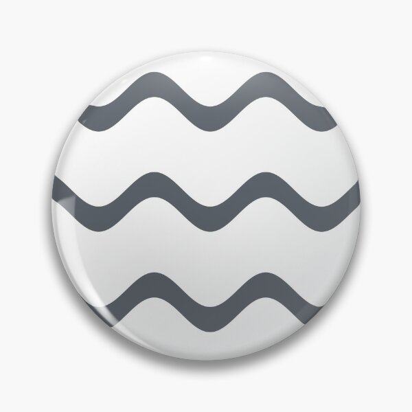 Item preview, Gray and White Soft Rippled Line - Stripe Pattern Pairs HGTV 2022 Popular Color Slate Tile HGSW1472 - Colour Trends - Shade - Hue designed and sold by ColorOfTheYears.
