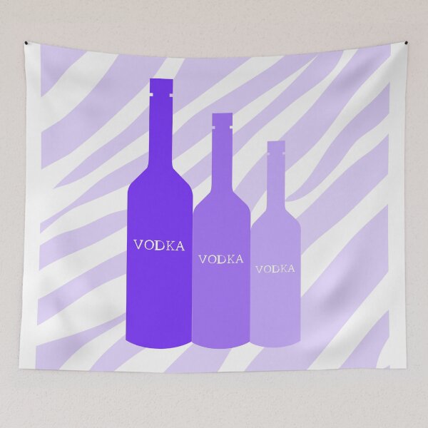 Item preview, purple alc bottles zebra print designed and sold by SUUSCK ★.