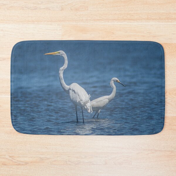 Item preview, Snowy Egret and Great egret 2 designed and sold by KensLensDesigns.