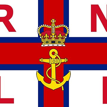 Artwork thumbnail, Royal National Lifeboat Institution flag by angelisart