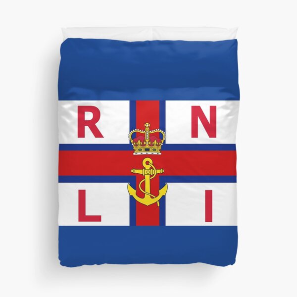 Royal National Lifeboat Institution flag Duvet Cover