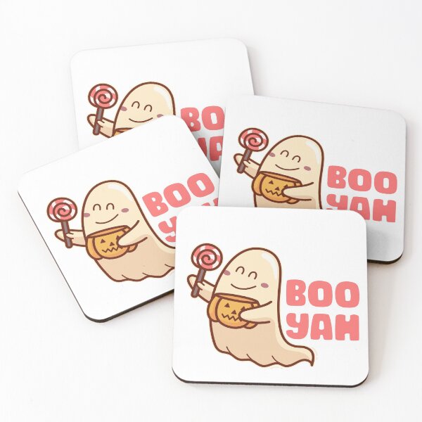 Item preview, Cute Ghost Too Cute To Spook Happy Halloween designed and sold by StickerbashCo.