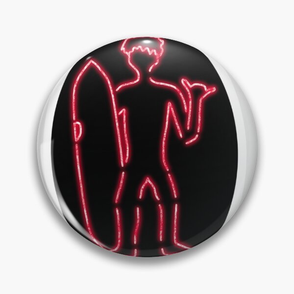 Item preview, Red Neon Surfer 1 designed and sold by KO-Sketch.