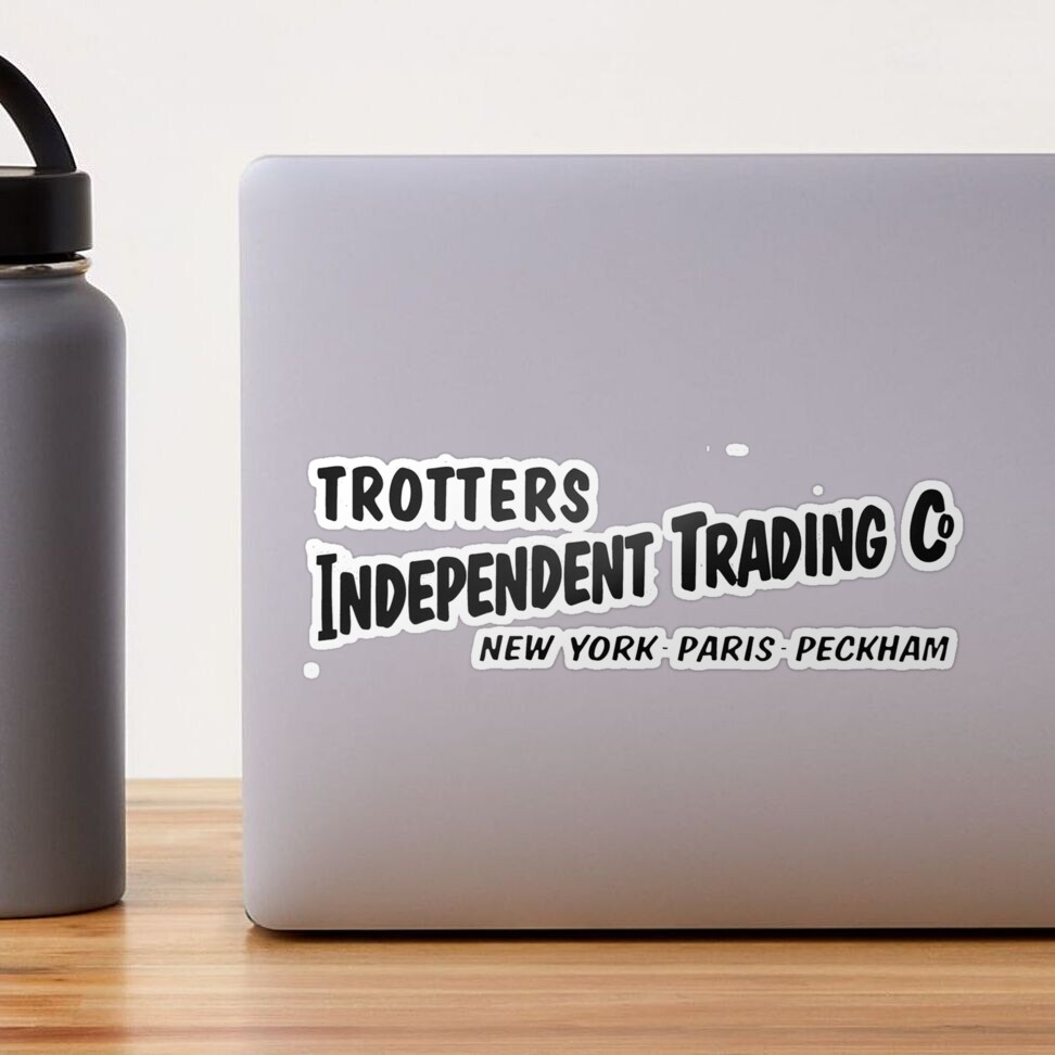 Trotters Independent Trading Sticker for Sale by ckdexter