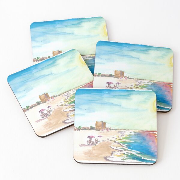 Item preview, Lonely Beach Time in Fort Myers Florida designed and sold by artshop77.