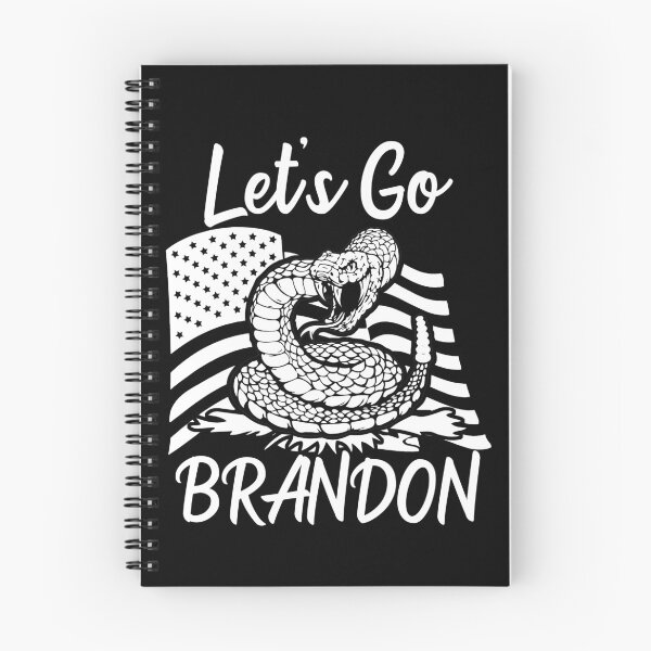 Item preview, Let's Go Brandon US Flag and Rattlesnake Funny Chant designed and sold by CharJens.